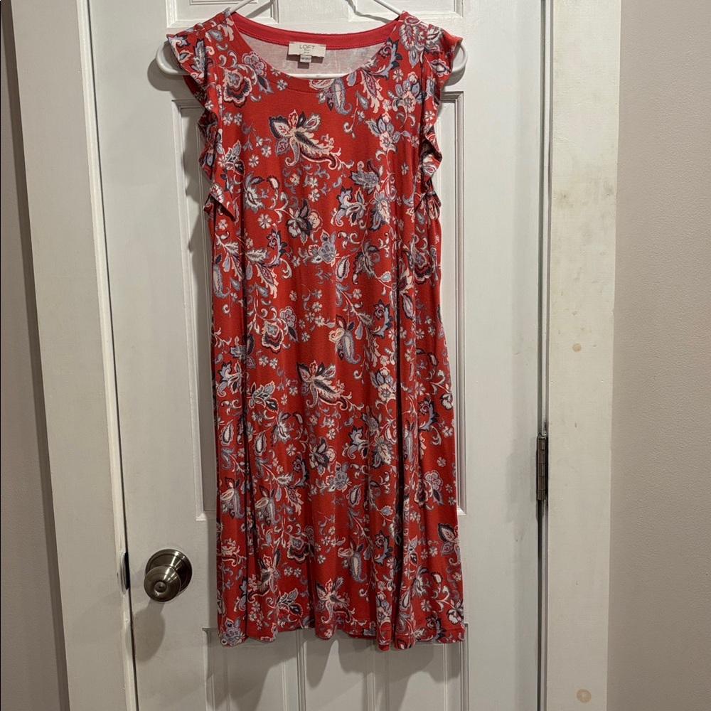 LOFT Floral Dress